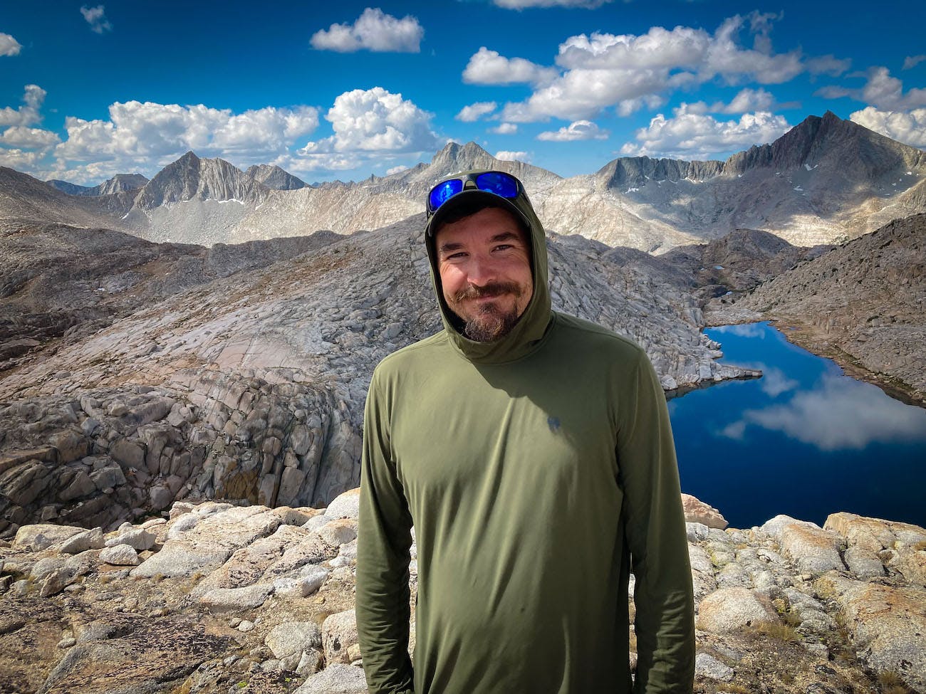 Brock Dallman in the Bear Lakes Basin, Eastern Sierras