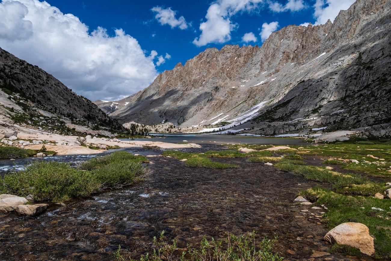 Evolution Lake in Kings Canyon National Park