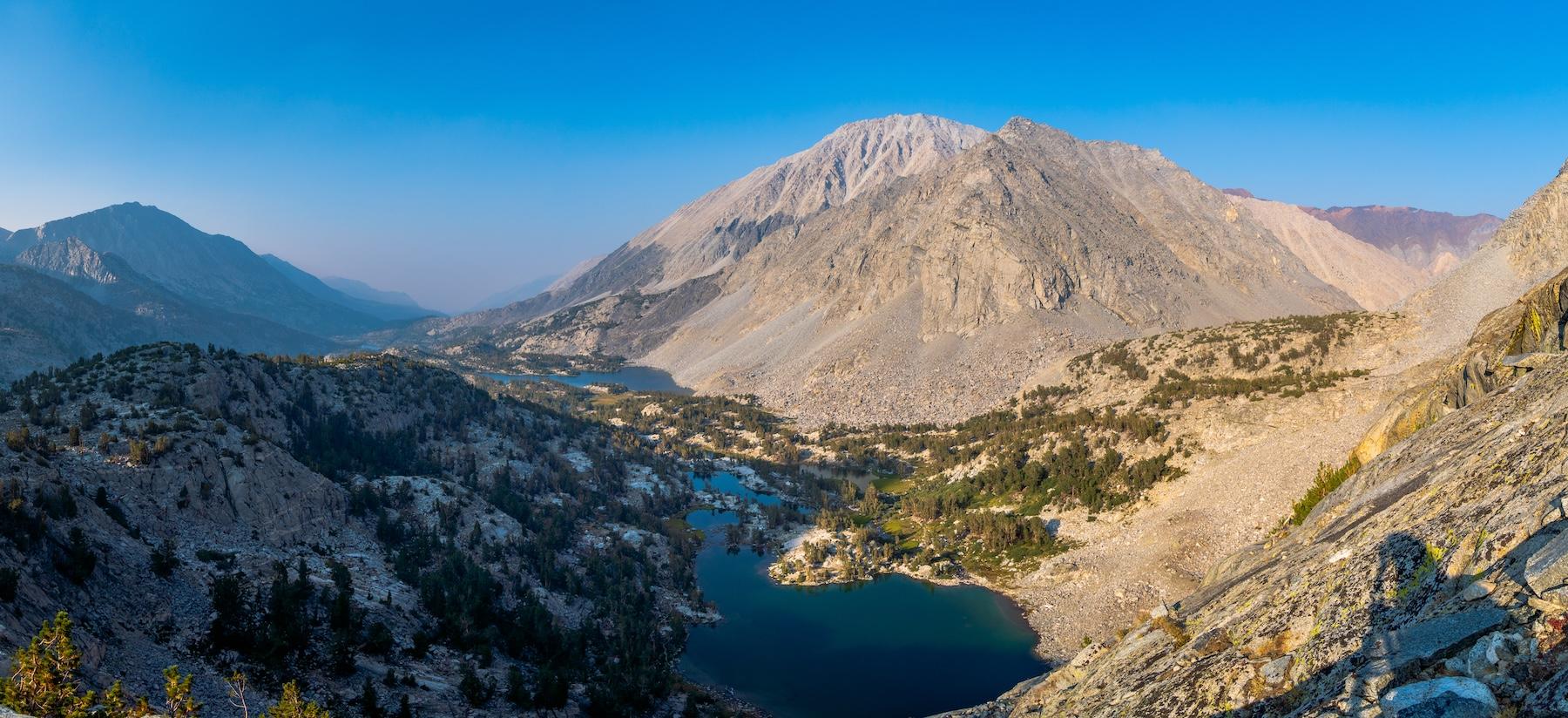 Gem Lake in the Little Lakes Valley of the Sierras