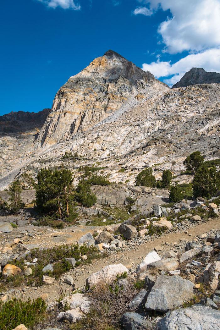 The Painted Lady above the Rae Lakes Basin in Kings Canyon National Park