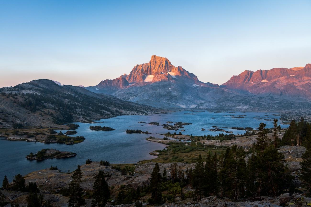 Thousand Island Lake in the Ansel Adams Wilderness of the Sierras