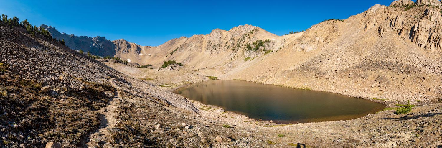 Four Lakes Basin in the White Clouds Mountains of Idaho