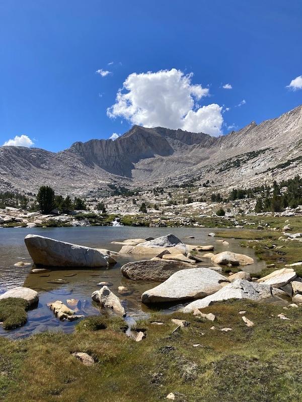 Mt. Juilius Ceaser and Chalfant Lakes in the Eastern Sierras