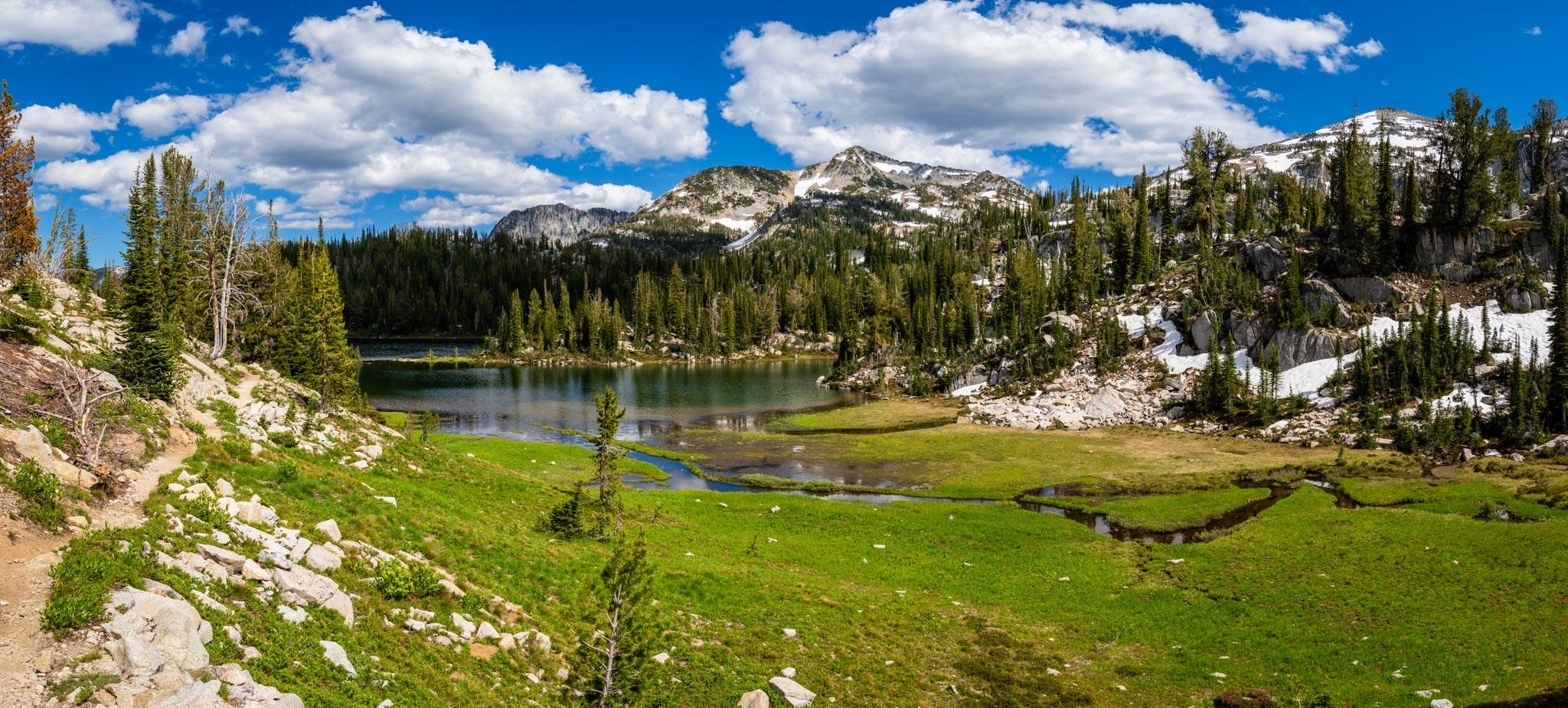 Moccasin Lake in the Eagle Cap Wilderness