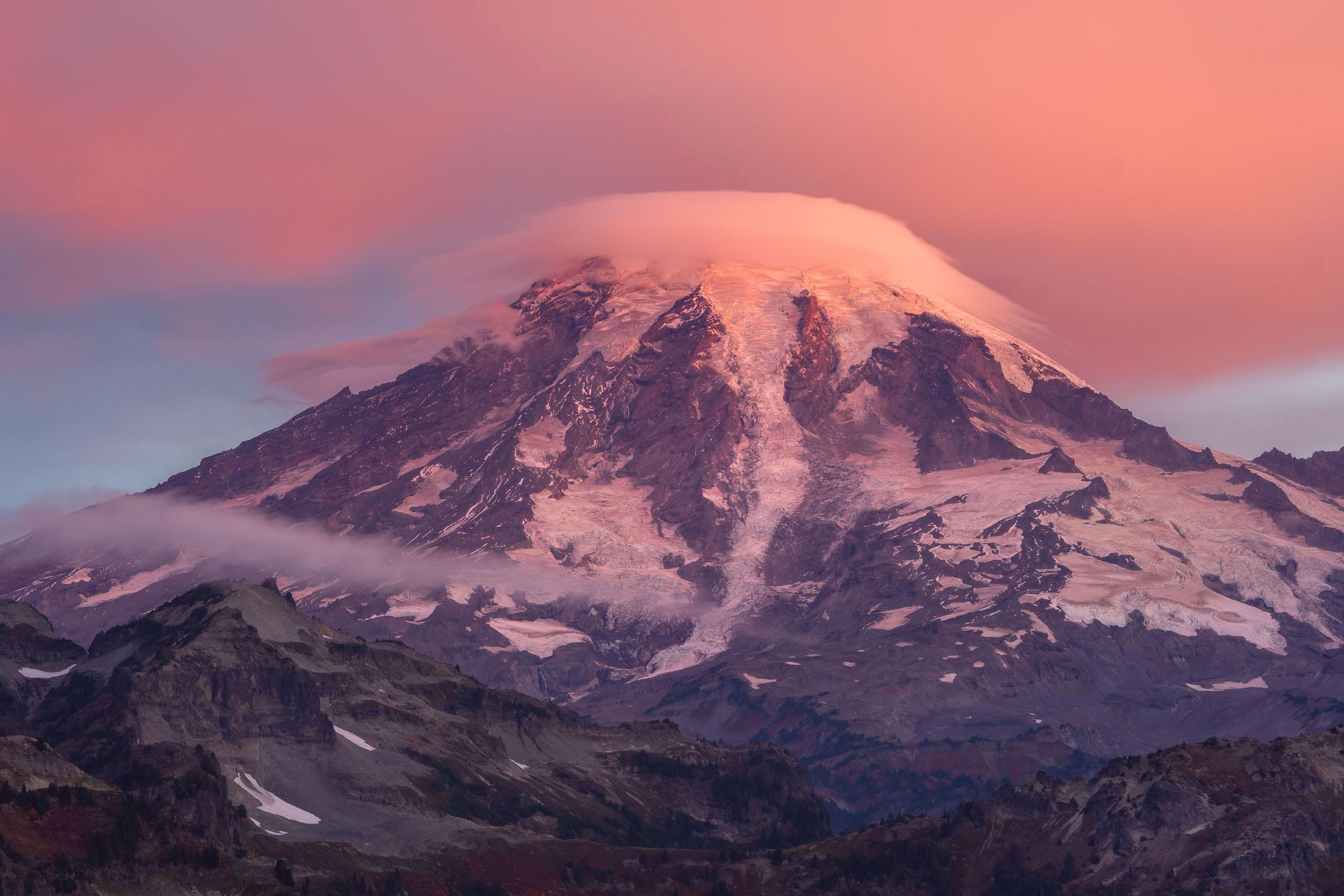 Mount Rainier. Photo by Brock Dallman