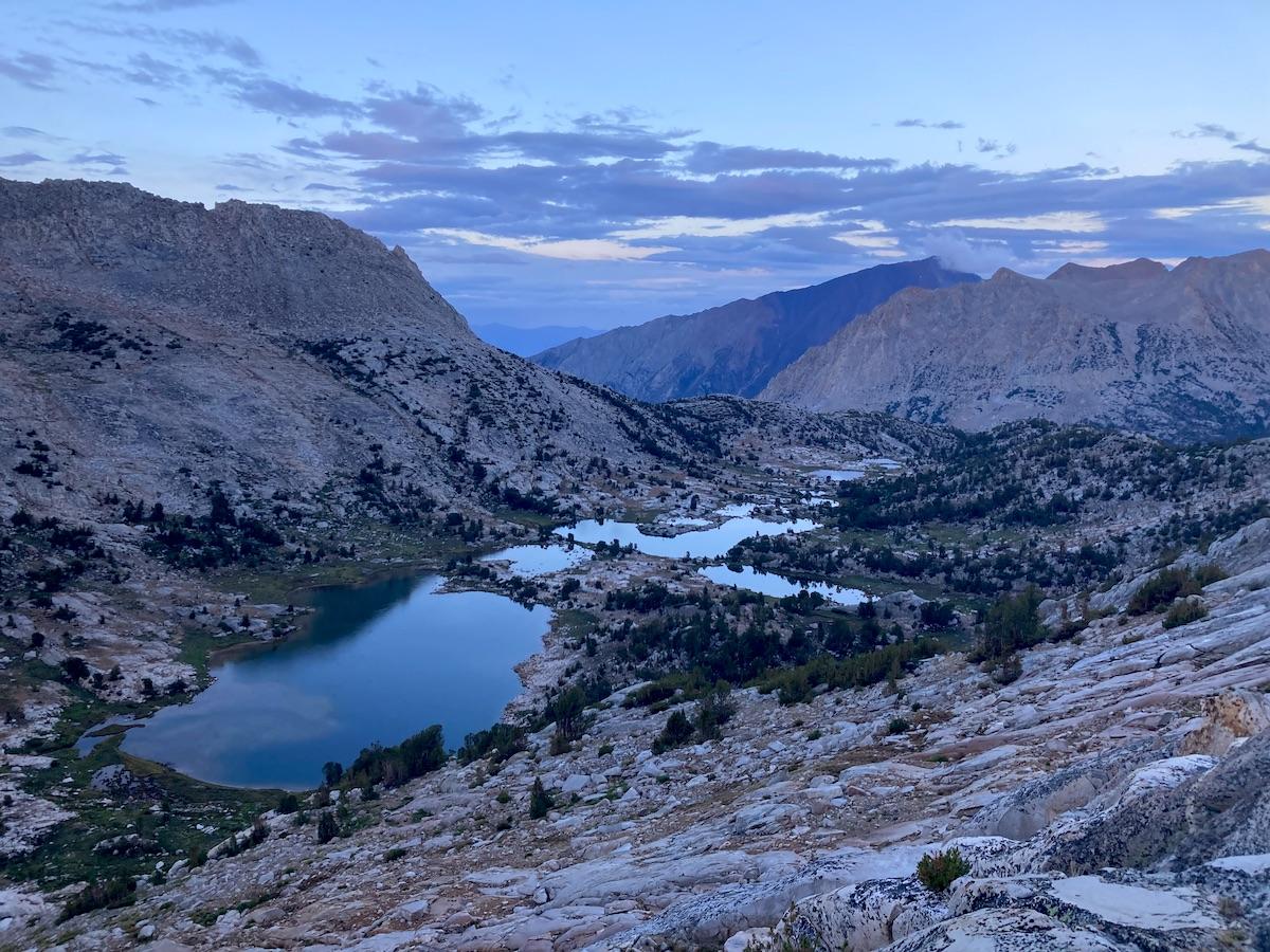 Chalfant Lakes near Granite Park in the Eastern Sierras