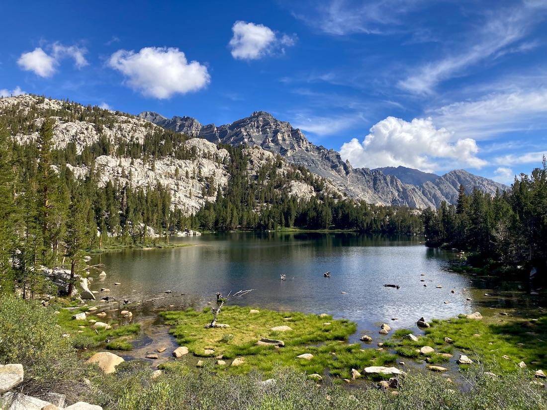 Honeymoon Lake in the Eastern Sierras