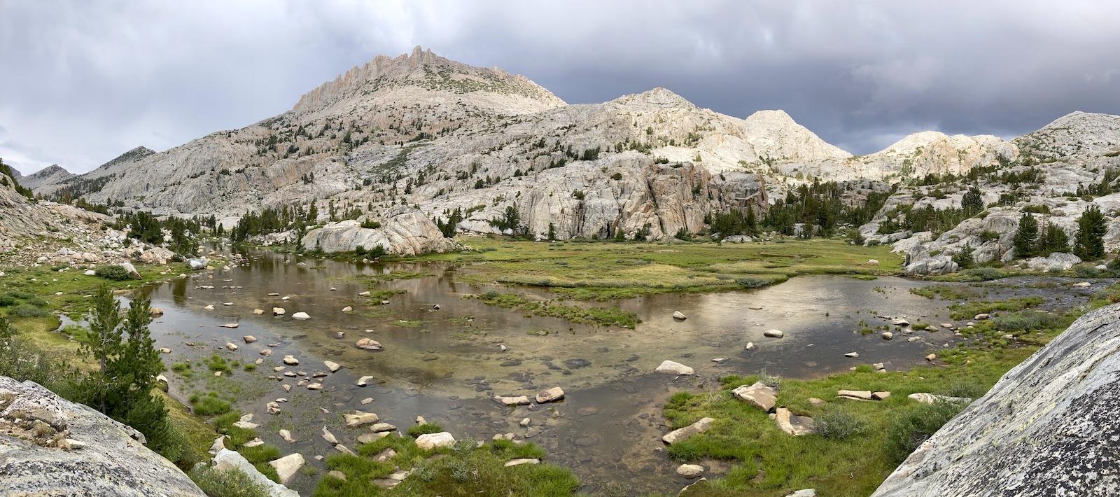 Seven Gables Mountains in the Sierras
