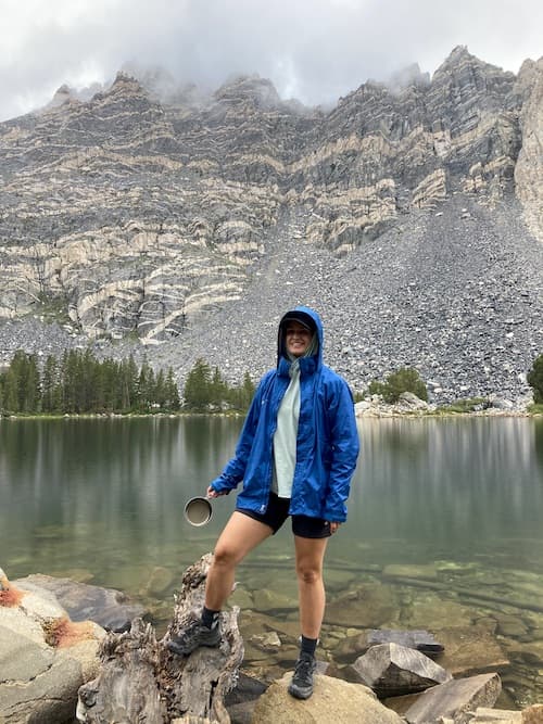 Sam at Pine Lake, Eastern Sierras
