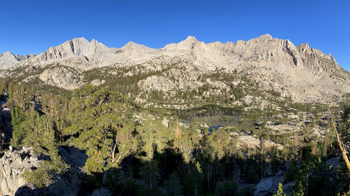 Sixty Lake Basin from high above
