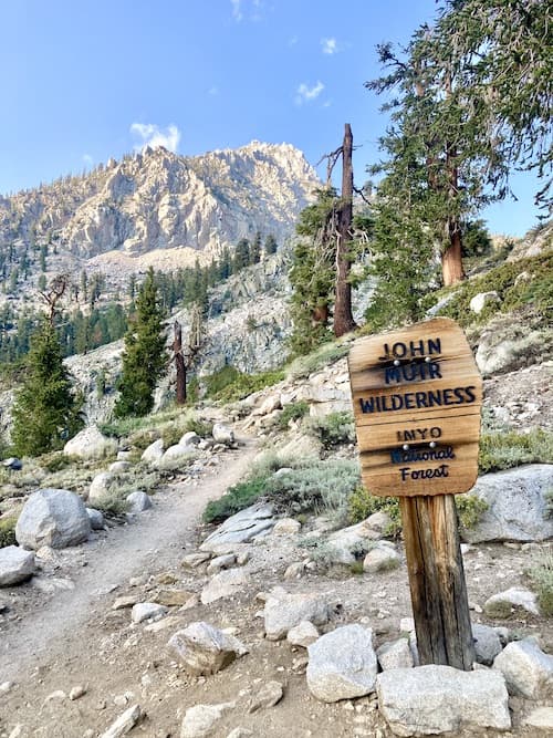 Inyo National Forest Sign