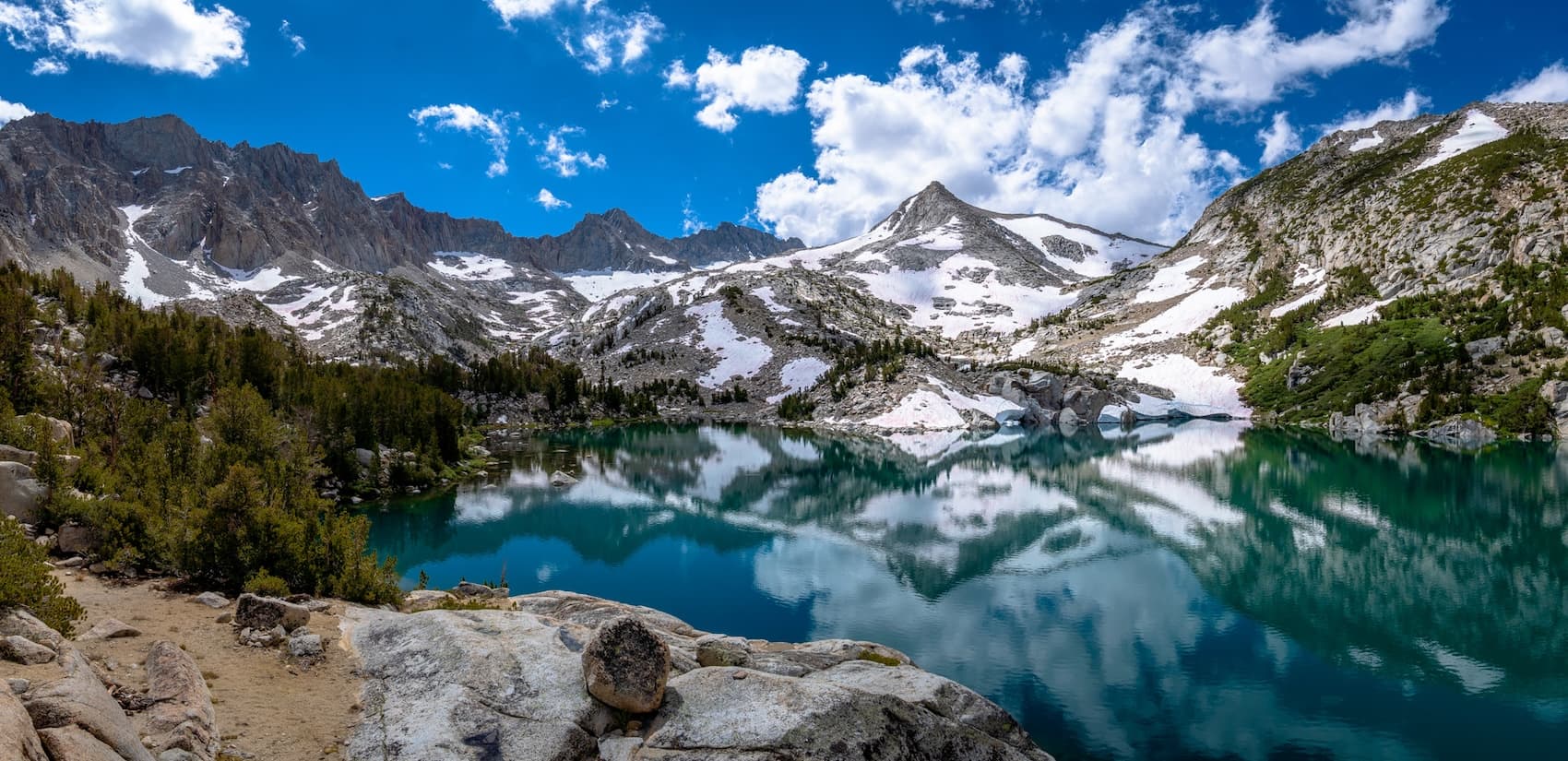 A Panorama of Baboon Lakes in the Sabrina Basin