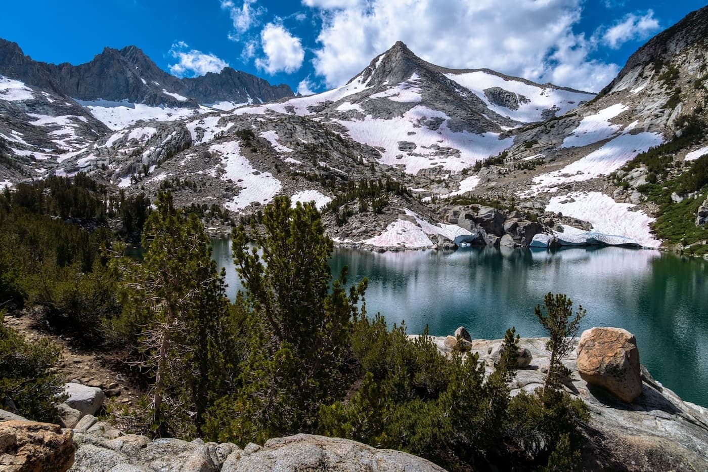 Baboon Lakes in the Sabrina Basin