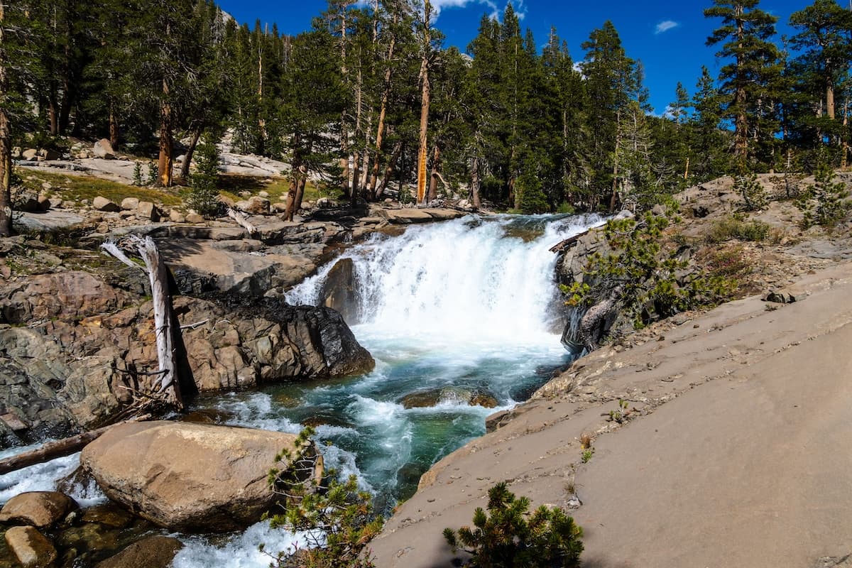 Waterfalls of Evolution Creek