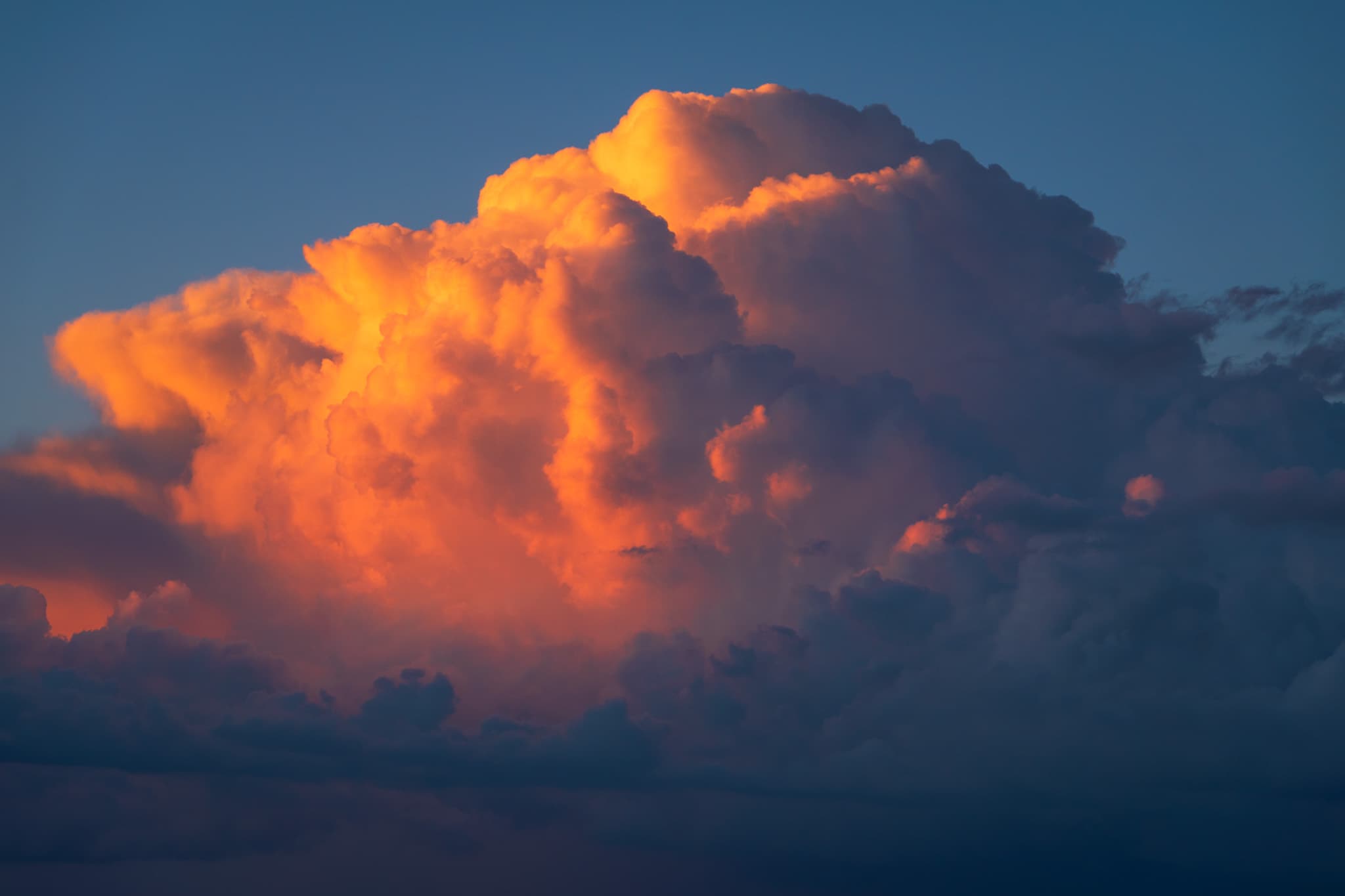 Sunset over the Sabrina Basin.  Photo by Brock Dallman