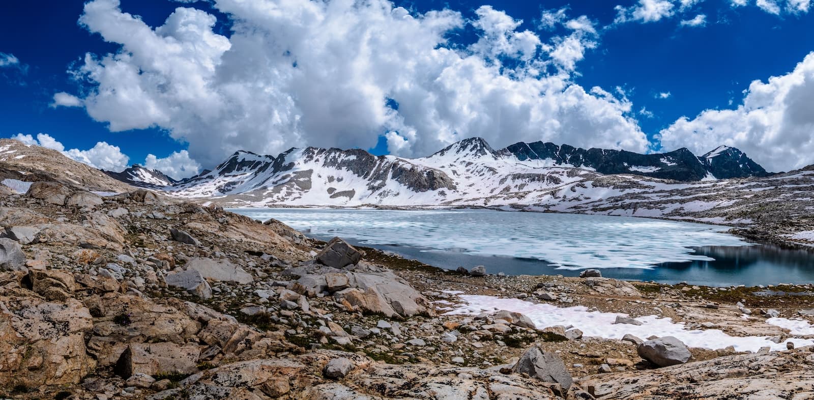 Wanda Lake in the Evolution Basin of Kings Canyon National Park