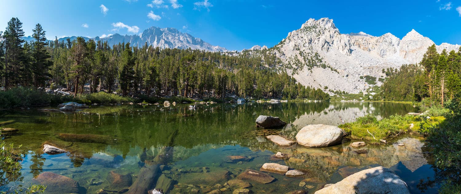 Flower Lake in the Eastern Sierras