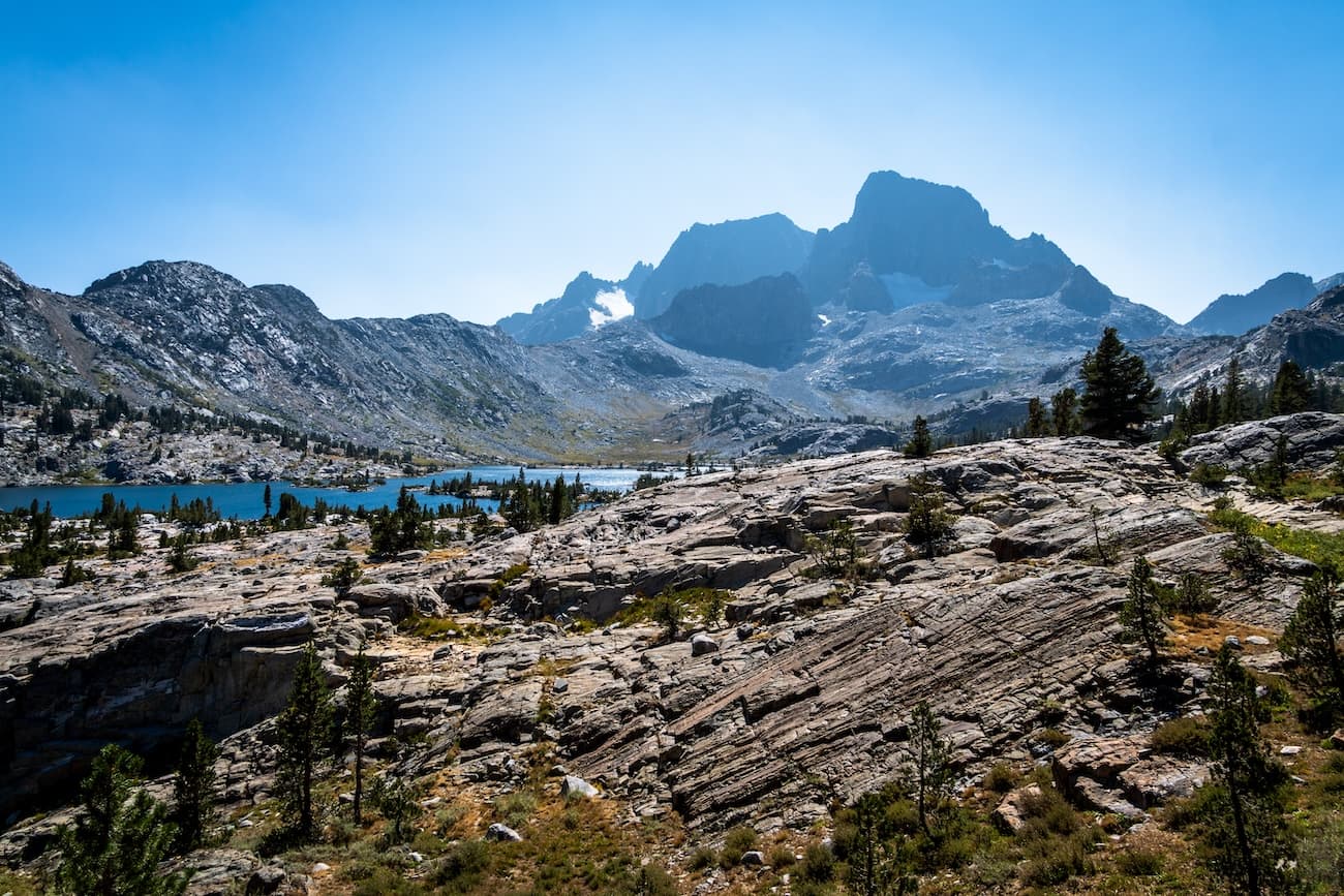 Garnet Lake in the Sierras