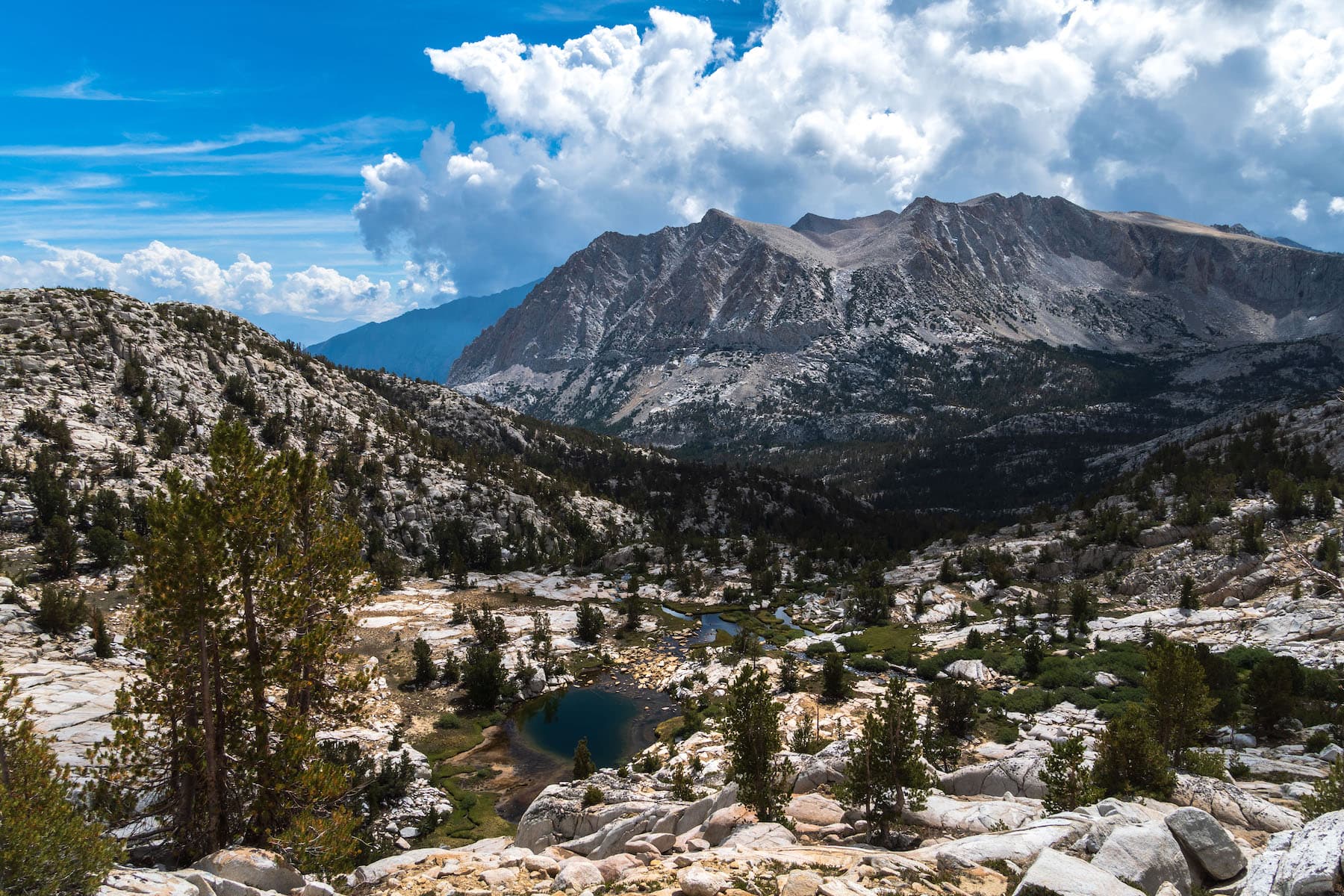 Backpacking Granite Park, Bear Lakes Basin, Marie Lake, Sierras 2022 blog