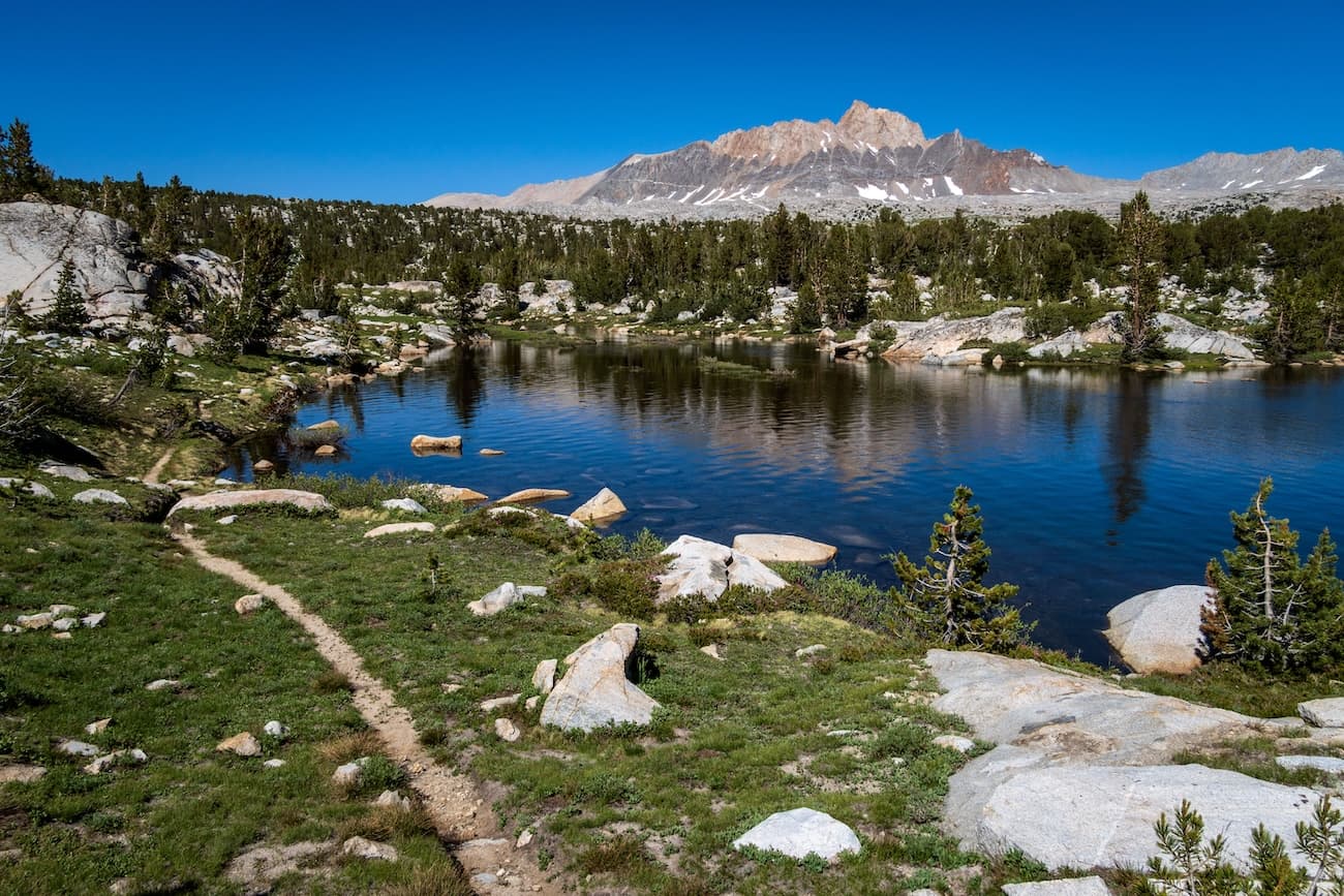Mount Humphreys from Golden Trout Lakes