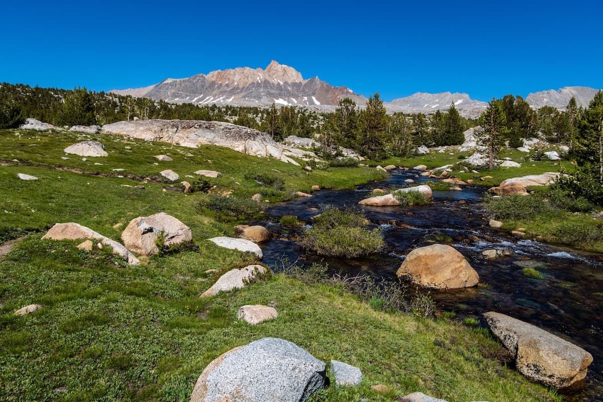 Mount Humphreys from Golden Trout Lakes