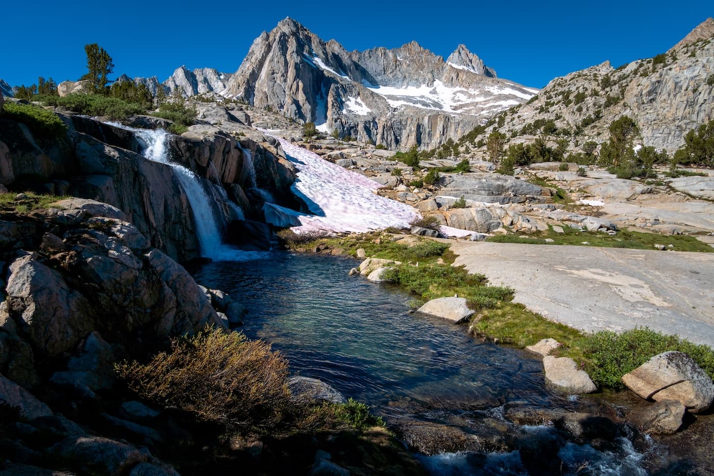 Moonlight Falls in the Sabrina Basin