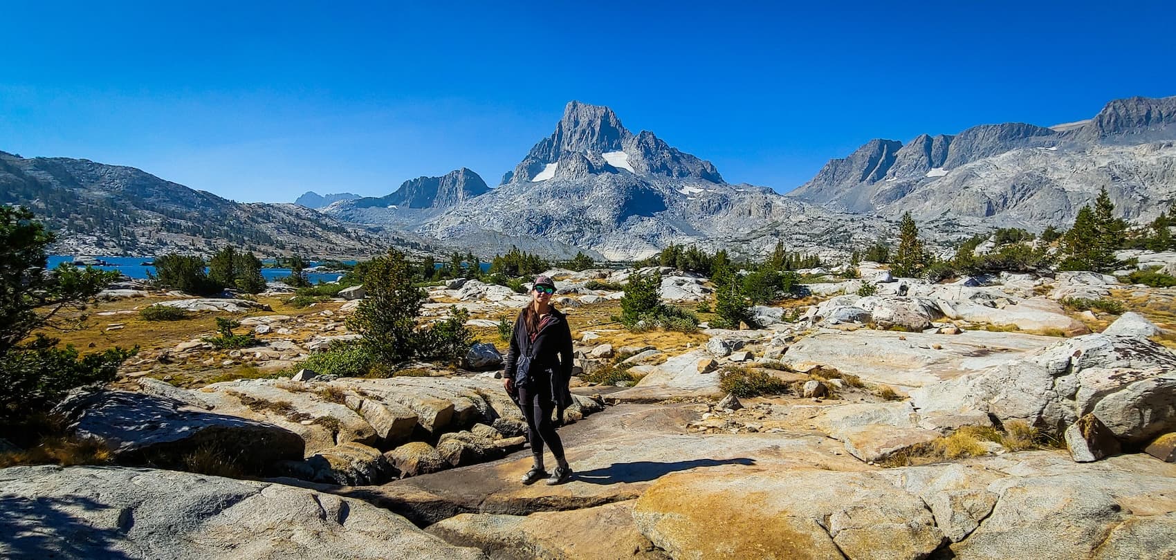 Sam Stych near Thousand Island Lake in the Sierras