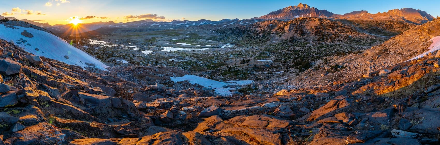 Sunset over the Humphreys Basin
