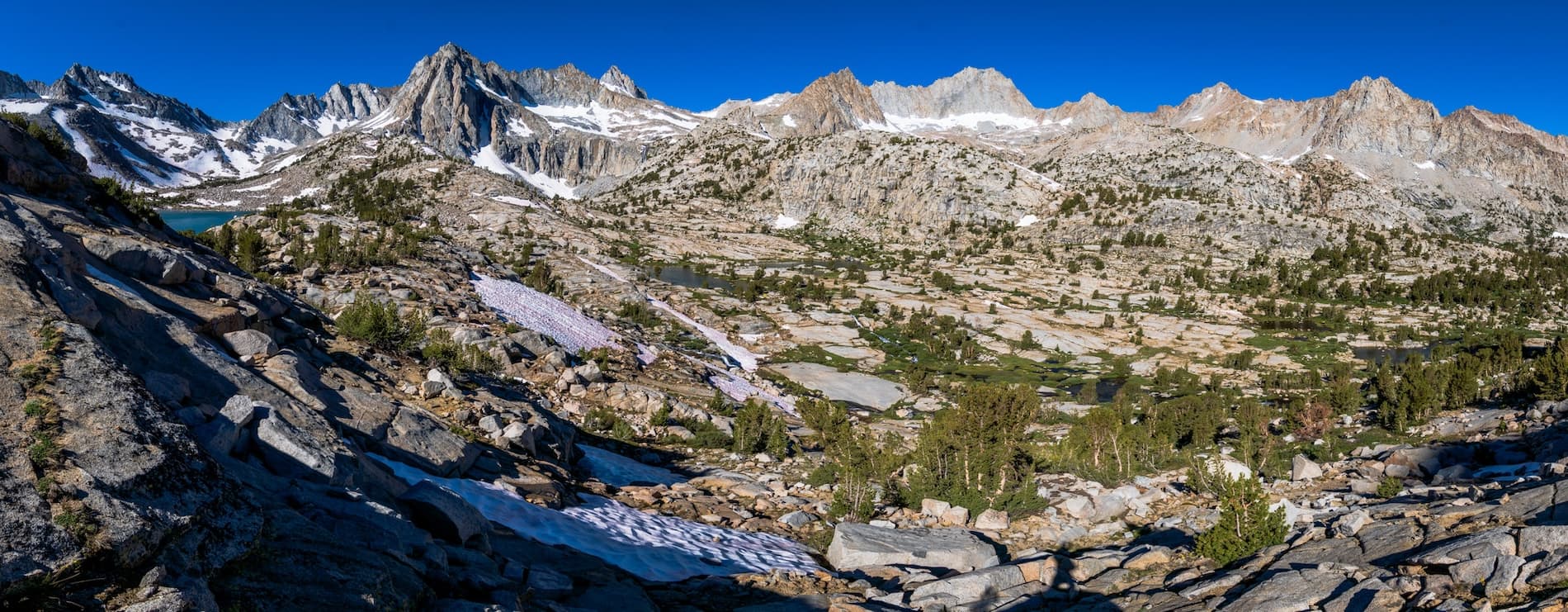 Morning in the Sabrina Basin. Photo by Brock Dallman
