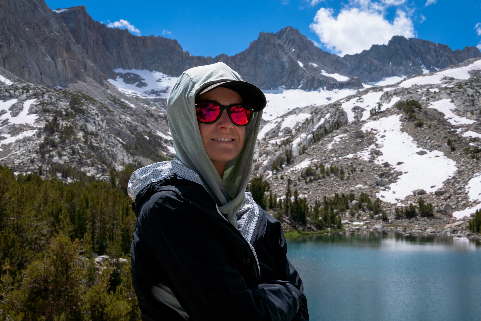 Sam Stych and Baboon Lakes in the Sabrina Basin