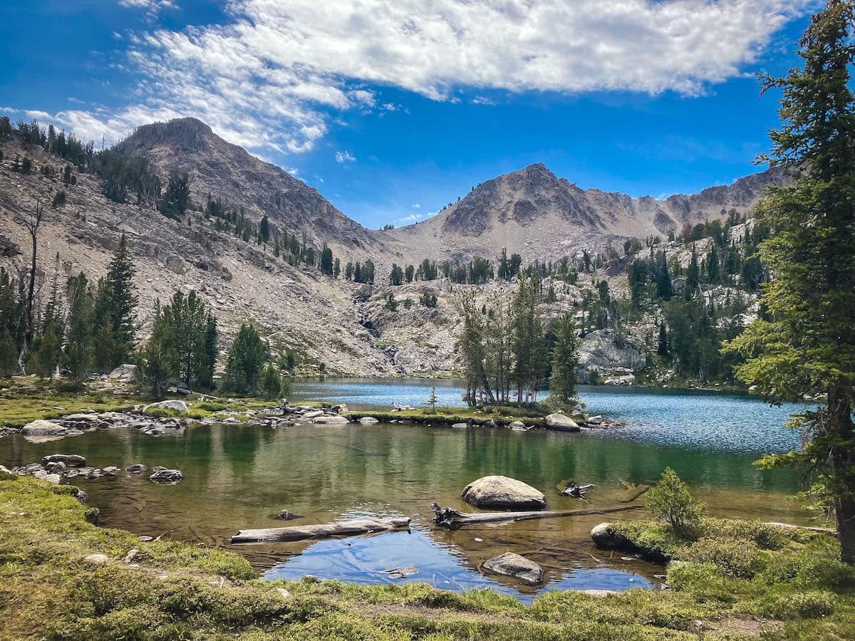 Hummock Lake in the Boulder Chain Lakes Basin