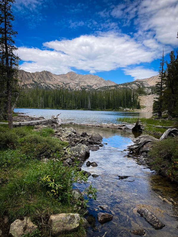 Hummock Lake in the Boulder Chain Lakes Basin