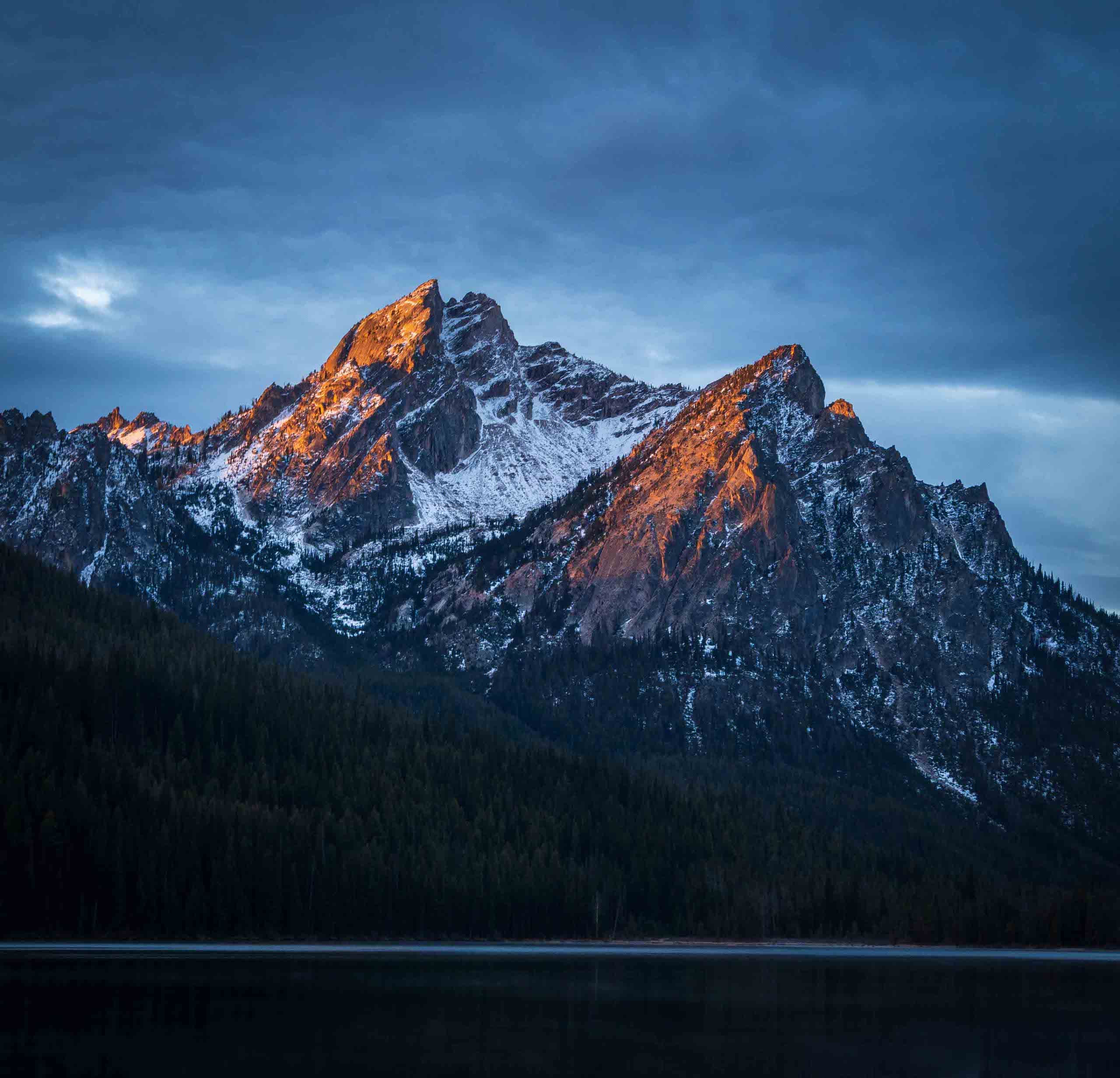 McGowan Peak in Idaho's Sawtooth Wilderness. Photo by Brock Dallman