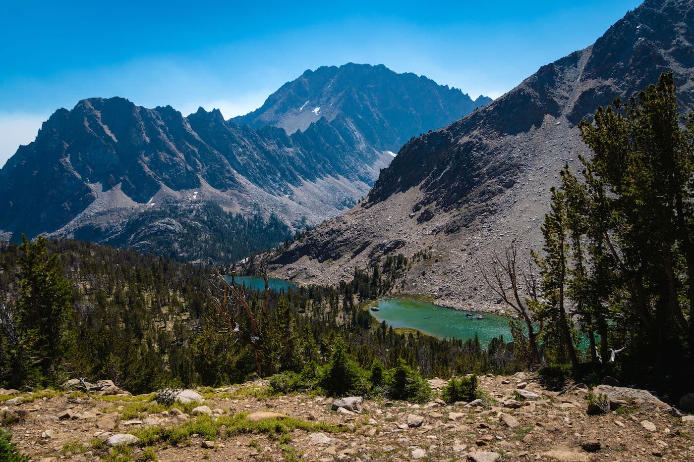 Slate Lake and Castle Peak