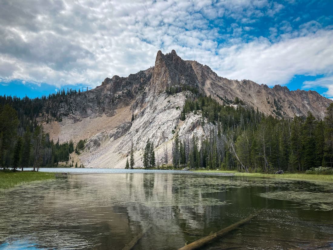 A lake in the Boulder Lakes Basin of the White Clouds Loop