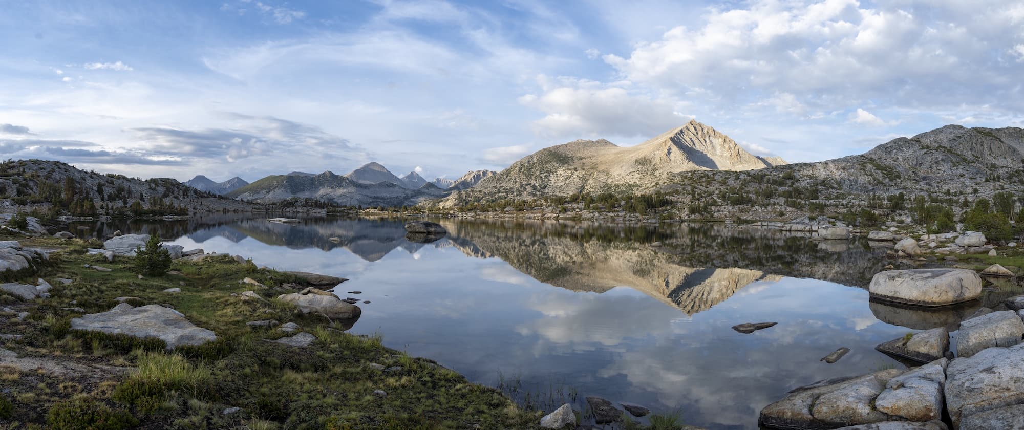 Marie Lake Sunset along the John Muir Trail - Pacific Crest Trail