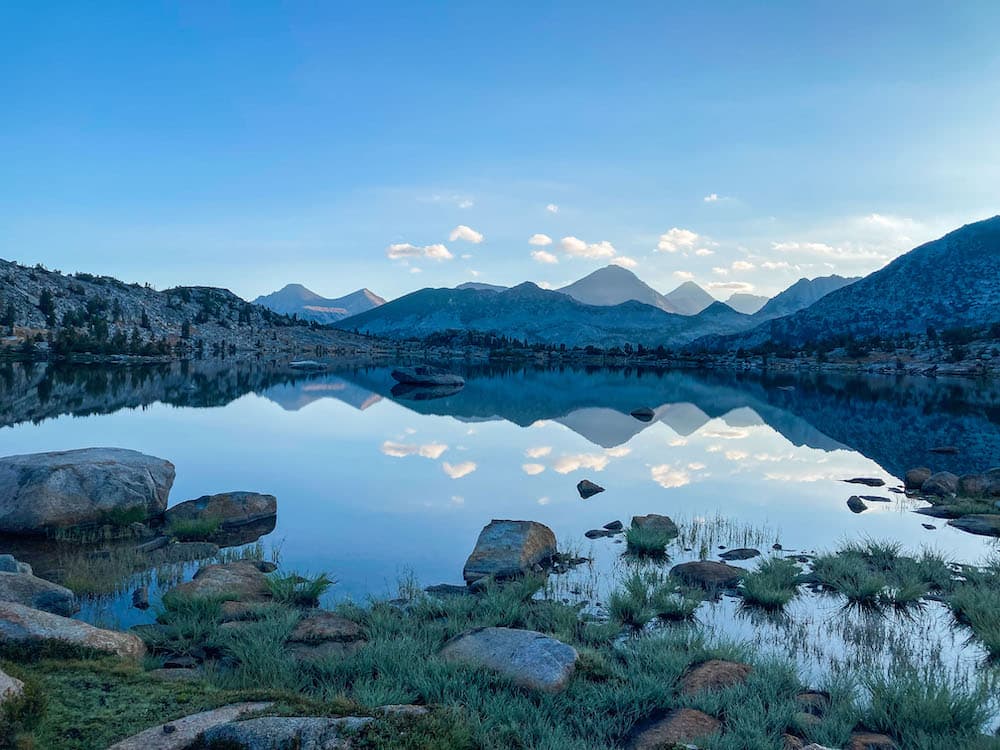 Marie Lake along the John Muir Trail - Pacific Crest Trail