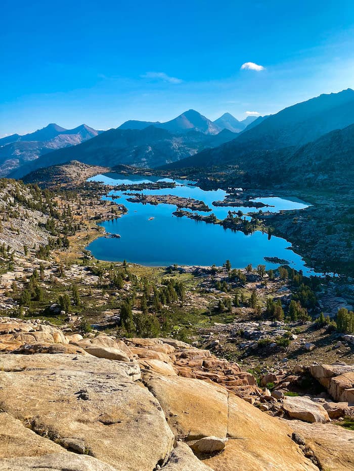 Marie Lake along the John Muir Trail - Pacific Crest Trail