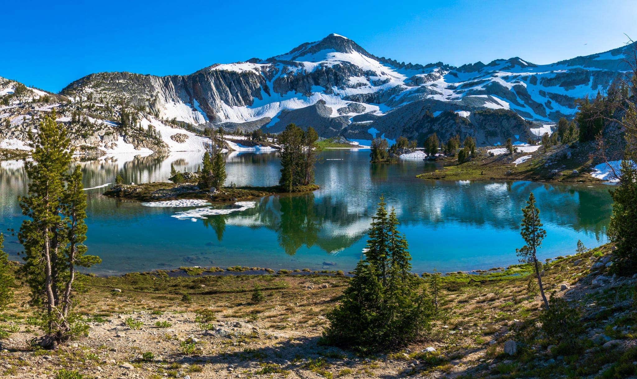 Glacier Lake in the Wallowa Mountains