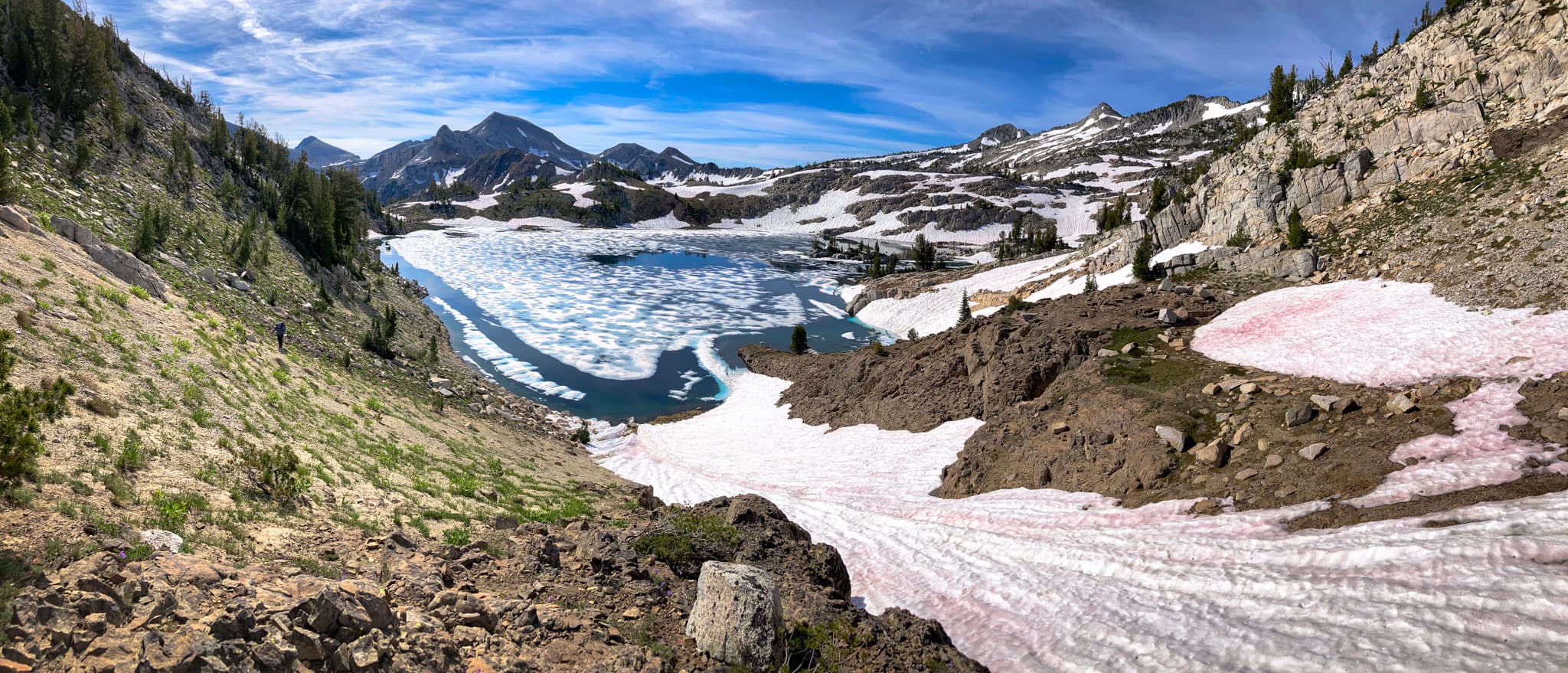 Prospect Lake in the Eagle Cap Wilderness