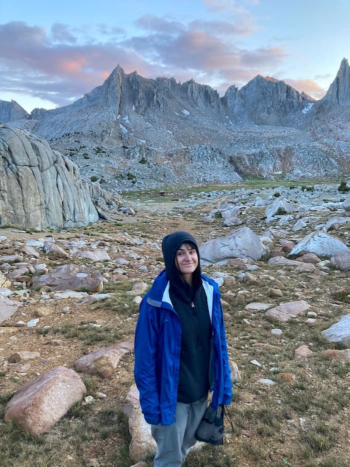 Sam in Granite Park, Eastern Sierras