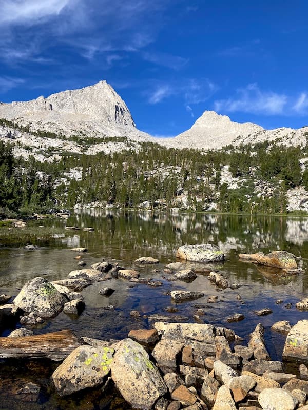 Honeymoon Lake in the Eastern Sierras