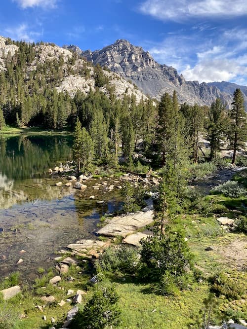 Honeymoon Lake in the Eastern Sierras