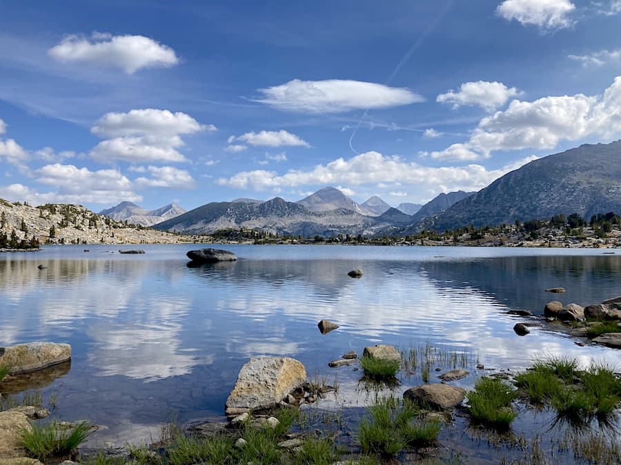 Marie Lake along the John Muir Trail - Pacific Crest Trail