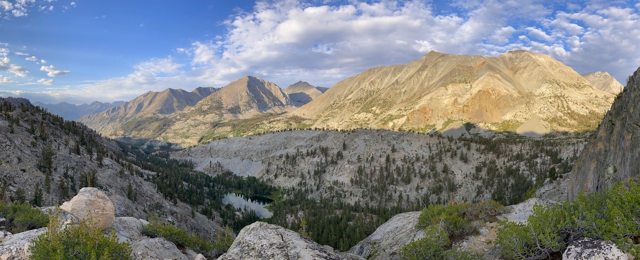 Glaciated Valley in Kings Canyon National Park