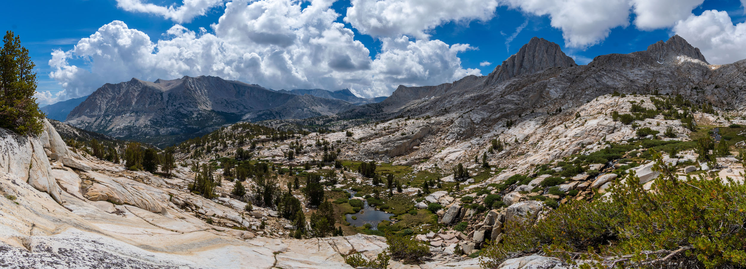 Granite Park Panorama, Eastern Sierras