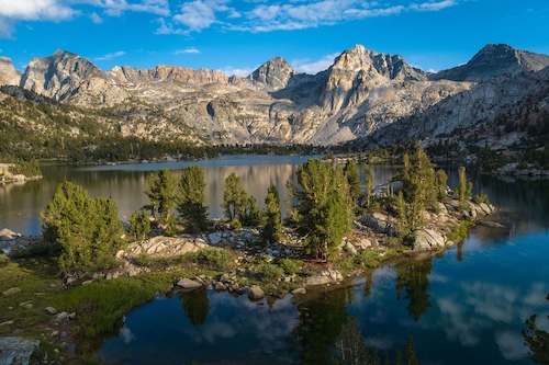 Rae Lakes in Kings Canyon National Park