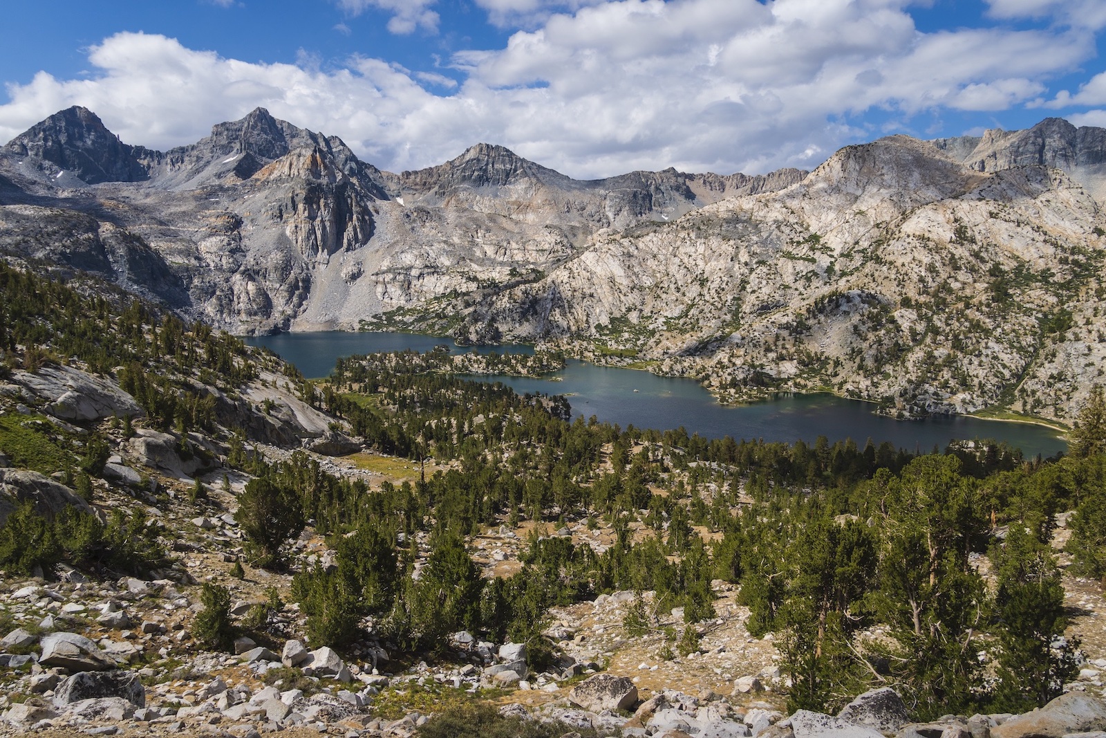Rae Lakes in Kings Canyon National Park
