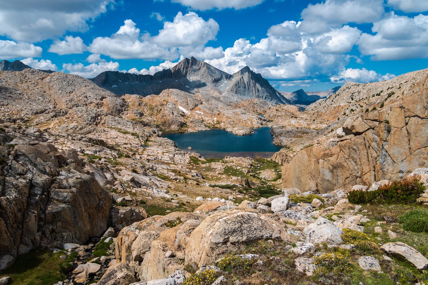 The Seven Gables from the Bear Lakes Basin in the Sierras. Photo by Brock Dallman