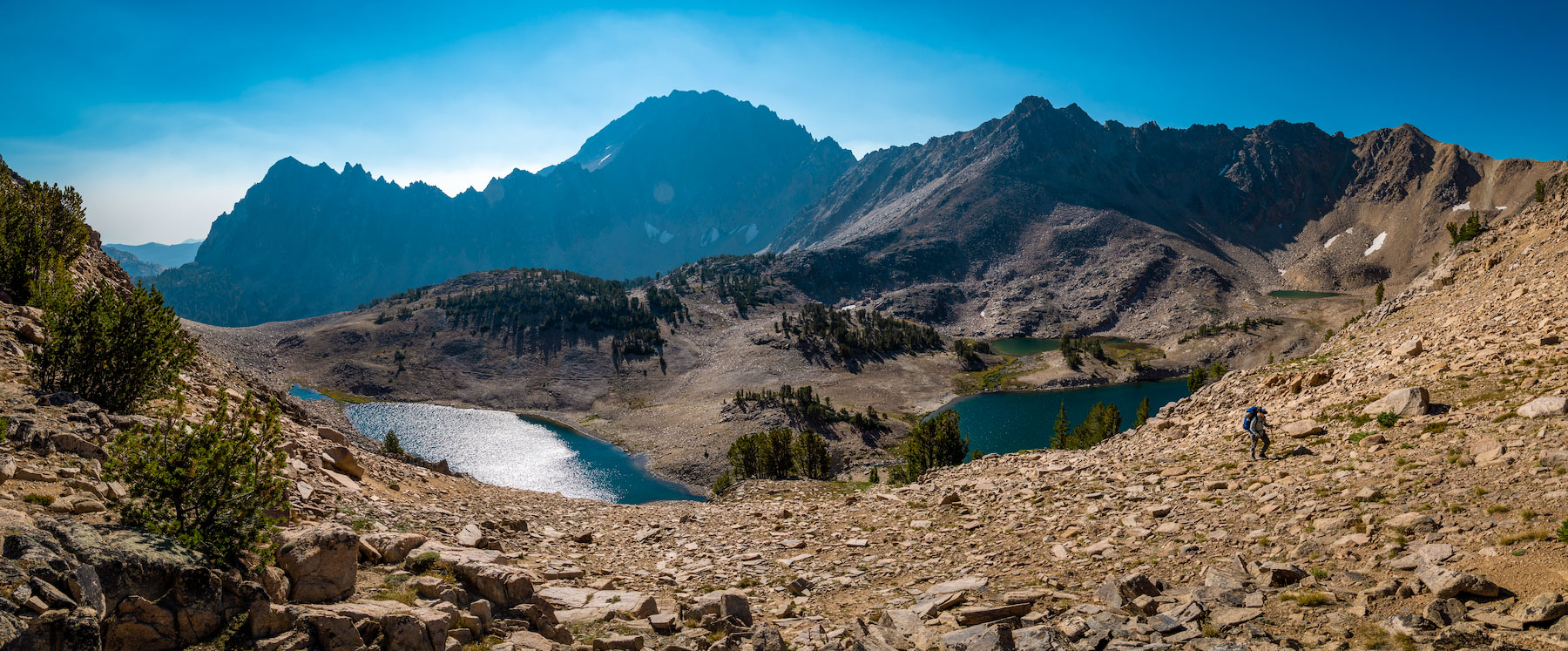 The Four Lakes Basin in Idaho's White Clouds Mountains